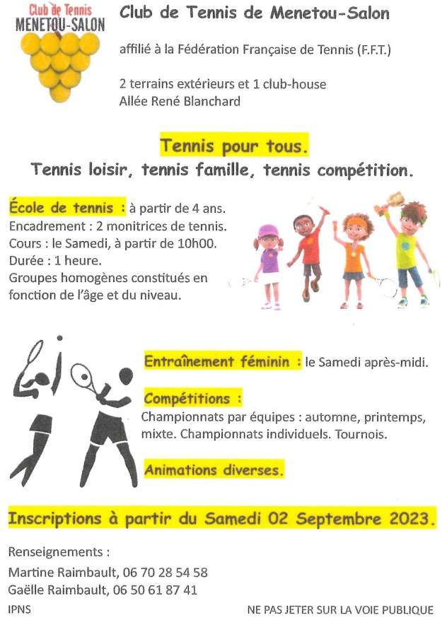 20230902 Inscriptions tennis