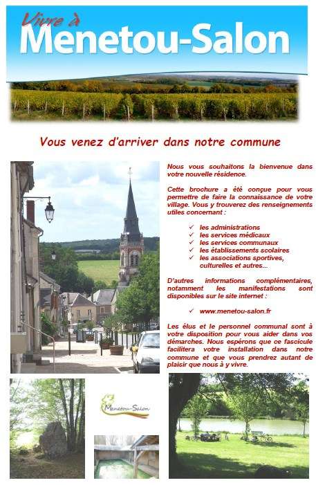 Brochure nouveaux arrivants