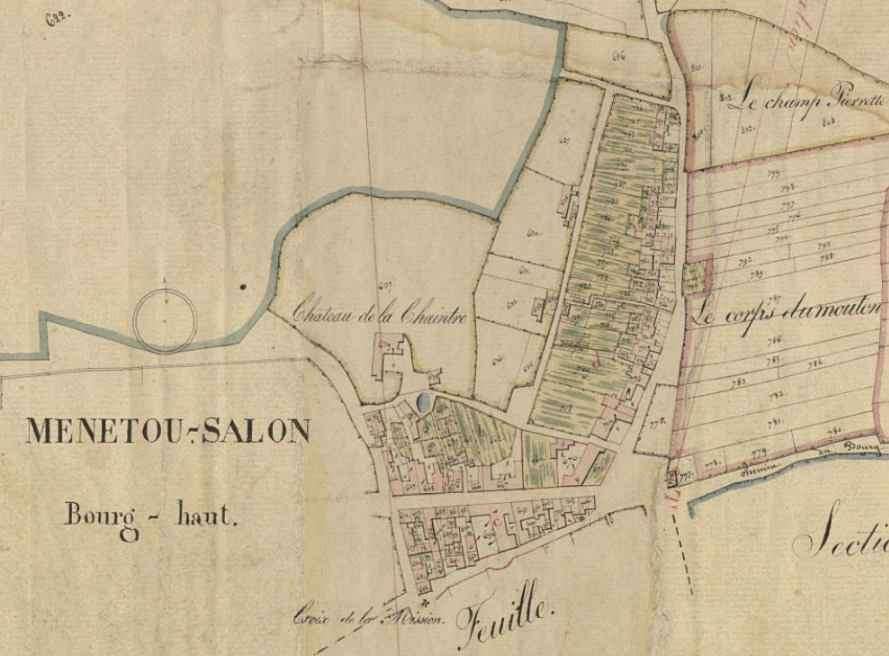 Cadastre Bourg Haut 1828